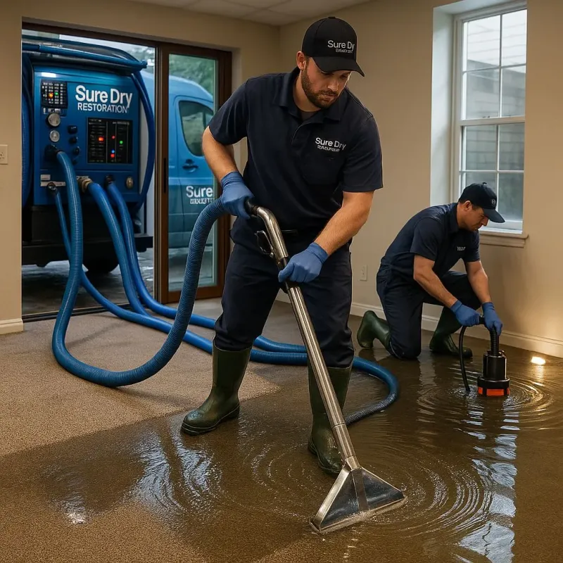 Water Extraction and Removal process in Runge, TX